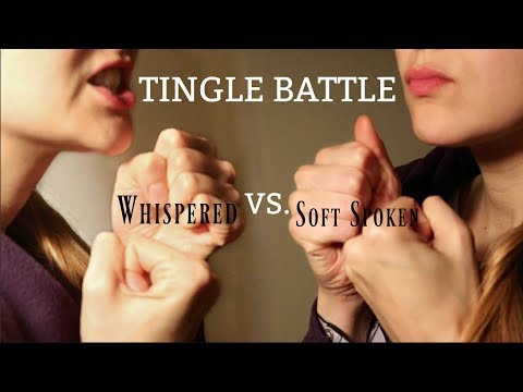 ASMR TINGLE BATTLE: Whispering vs. Soft Speaking