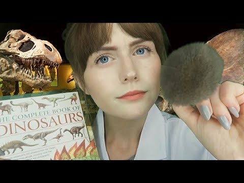 [ASMR] Palaeontologist Roleplay- cleaning, inspecting and measuring you