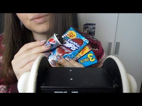 ASMR COLA SOUNDS POPPING CANDY LIPSTICK BUBBLEGUM