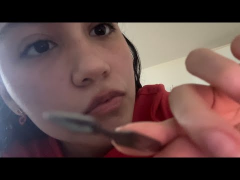 ASMR | rearranging your freckles (close up personal attention)