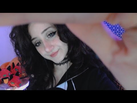 ASMR ✧ Sleepy Face Touches and Compliments after a bad day