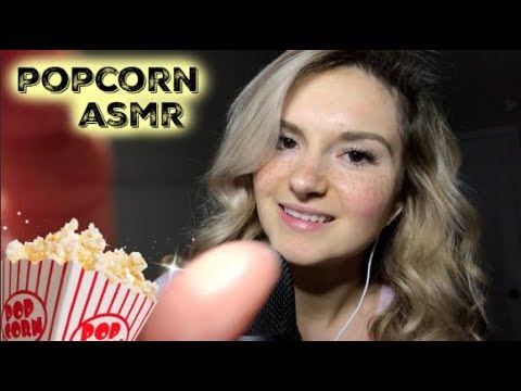 Eating Popcorn ASMR & Hangout w/ Me! // Lots of Whisper Rambles