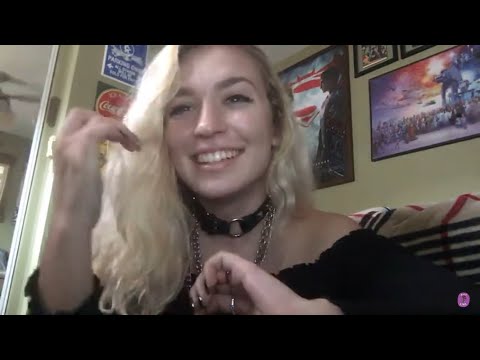 another silly funny kinda asmr phone stream :D (brushing & feathers)