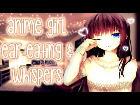 ❤︎【ASMR】❤︎ Anime Girl Ear Licking & Whispering