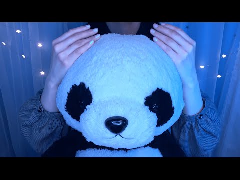 ASMR You are a panda 🐼 Tingling Massage & Ear Cleaning for Sleep in 40 Minutes (layered sounds)