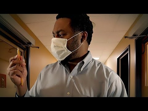 ASMR - Hospital Corridor Testing with DR JONES