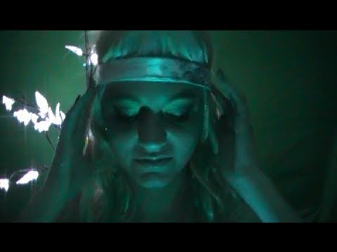 ASMR. Forest Nymph Role Play (w/ Guided Meditation, Ear to Ear)