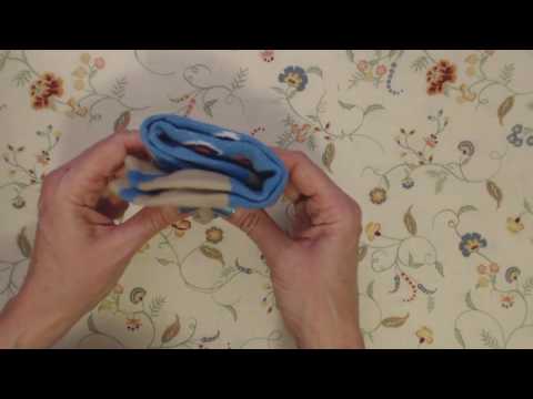 ASMR ~ Soft Spoken Sock Folding / Some Rambling