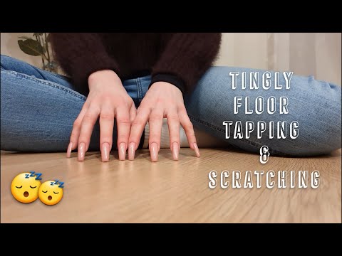 ASMR° long nails floor tapping & scratching
