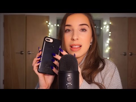 ASMR | What's On My iPhone? | Whispering + Tapping