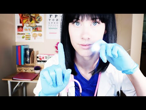 [ASMR] Yearly Doctors Check Up | Ear, Eyes, Nose and Throat Appointment With Doctor Molly