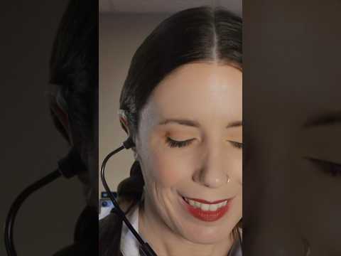 Relaxing you with my stethoscope #asmr