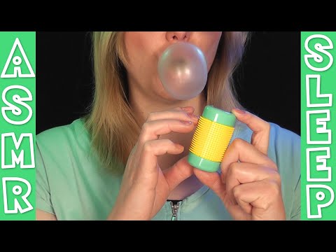 ASMR Gum chewing & Bubbles & Scratchy Sounds 😁💖