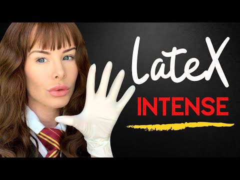 ASMR ❤️ Extremely Intense Latex Gloves Ear Massage 🧤💥 No talking 🤐 3 dio 🎤