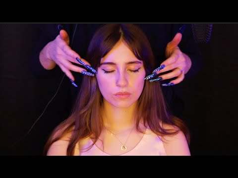 ASMR Massage & Face Tracing for Relaxation