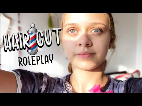 TRYING FOR THE SECOND TIME AN ASMR HAIRCUT ROLEPLAY💈