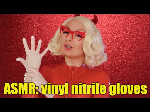 The BEST WAY to relax with ASMR: Vinyl Nitrile Gloves