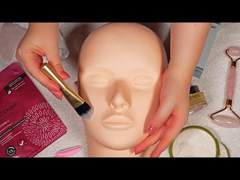 The ASMR Spa | Skincare on a Mannequin