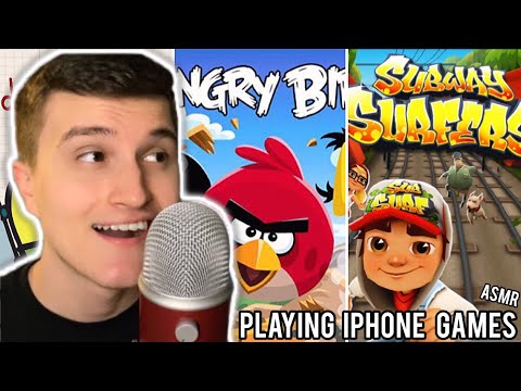 [ASMR] Playing Classic IPhone App Games pt 2