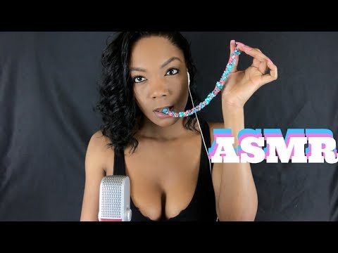 ASMR Eating a Nerds Rope 😜 | Candy Crunching Sounds
