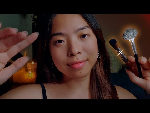 ASMR To Slow You Down For Sleep 💫 Hand Movements, Face Brushing, Counting & Deep Breaths