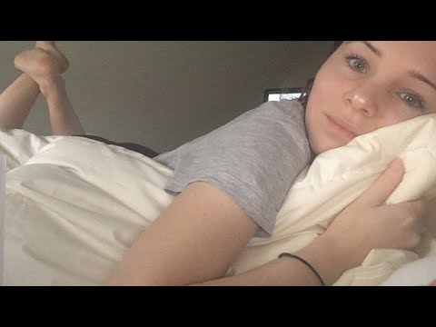 Soft Talking On My Bed ASMR (With Rain Sounds)
