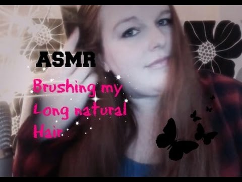 ASMR - Brushing Natural Long Hair 💞No Talking🎧👂