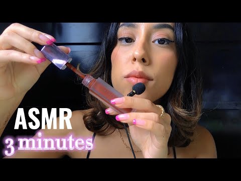 ASMR Applying Lipstick On You in 3 Minutes! (Relaxing Pumping, Mouth Sounds, Personal Attention)