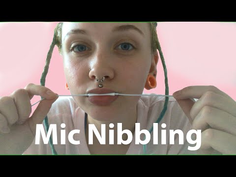 Mic Nibbling ASMR 😊 [SUPER INTENSE MOUTH AND TEETH SOUNDS] ⚠️ ⚠️