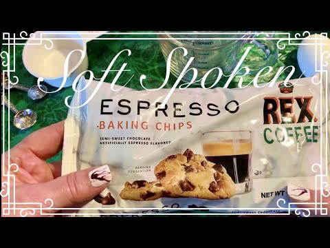 ASMR Baking Coffee cookies (Soft Spoken) Sounds of home. Comforting and relaxing