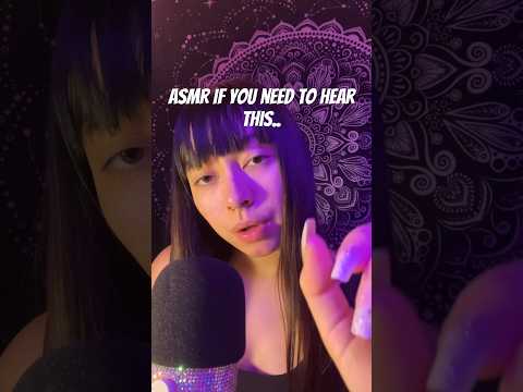 ASMR For Anyone Who Needs to Hear This.. #relax #ASMR #whispering