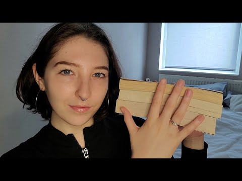 ASMR my top 3 books of all time | soft spoken | book sounds for relaxation | lofi