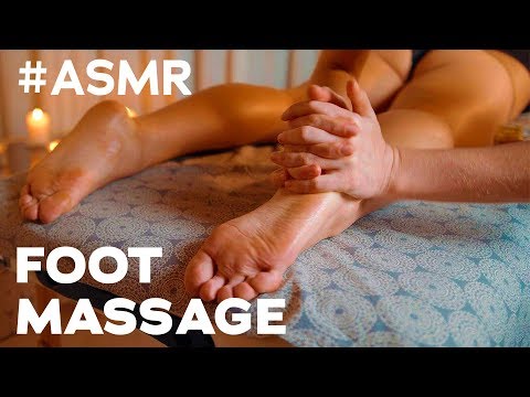 ASMR | MASSAGE | Foot massage ASMR no talking