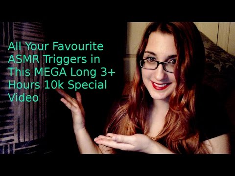 3+ hours long - All Your Favourite Requested ASMR Triggers 10k Special