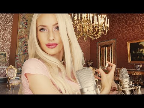 ASMR Spray Bottle / Water Sounds / Glass Sounds / Soap bubbles / Tapping / Bright Crystal Versace