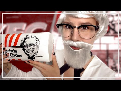 ASMR 🍗 Lunch with Colonel Sanders