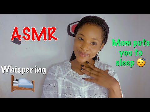 ASMR Mom Puts You to Sleep| Whispering| Roleplay