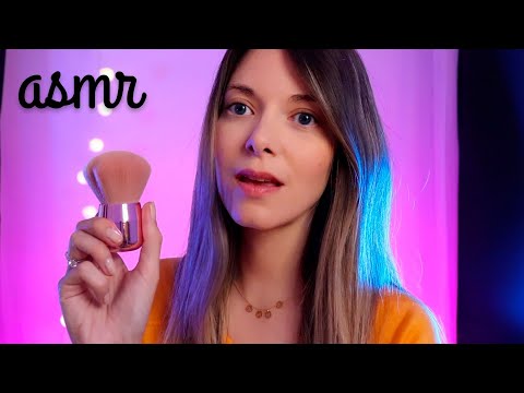 ASMR te maquillo para que te Relajes y te DUERMAS | Love ASMR español