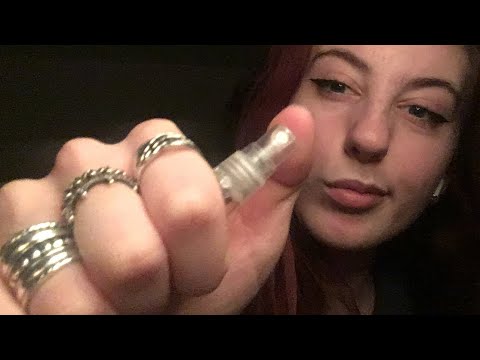 asmr | rubys custom video! spray bottle, plucking, camera tapping, mouth sounds (trigger assortment)