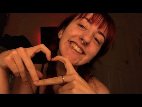 asmr | assortment; doing your makeup with random objects, spit painting, inaudible whispering, chat!