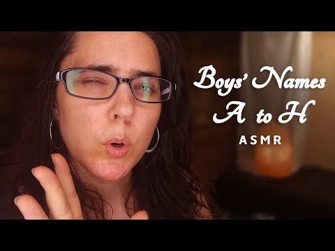 Choosing a Baby Name - Boys Names A to H (ASMR Role Play)