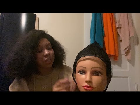ASMR Ghetto Hair Shop Roleplay | Quarantined | Brushing