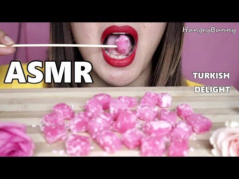 ASMR Turkish Delight Eating Sounds | No Talking