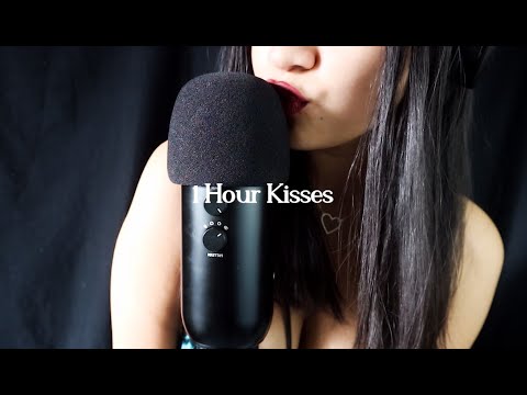Gentle kisses to fall asleep to (1 hour ) | Azumi ASMR