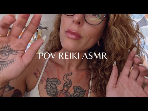 POV Reiki ASMR | Close Personal Attention, Mic Scratching, Nail Tapping, Plucking, Distance Reiki