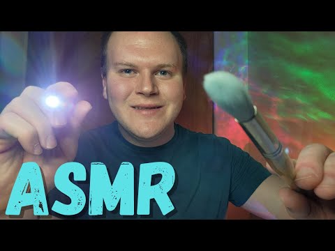 ASMR 💤Fall Asleep in 15 Minutes or Less💤 (Counting, Face Brushing, Light Triggers, Mic Brushing)