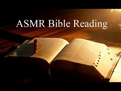 ASMR Soft Whispered  Bible Reading :  The Original Christmas Story