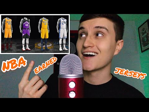 Reviewing The NBA Earned Jerseys 🏀 ( ASMR )