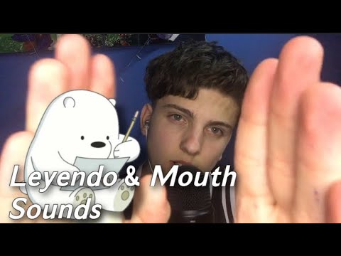 ASMR Leyendo & Mouth Sounds:) | Sanvi ASMR