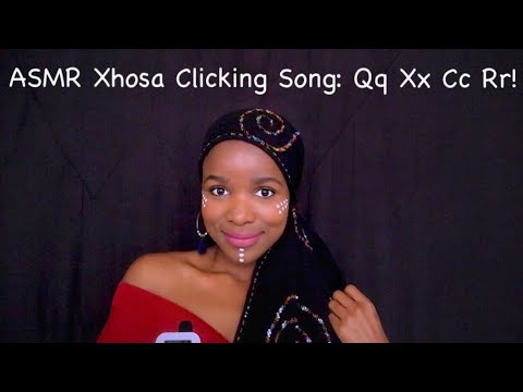 ASMR Song Lyrics For Relaxation & Sleep: Tingly African Xhosa Clicking Song (Soft Spoken) 🤯😴